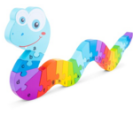Rainbow Alphabet Snake Puzzle