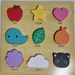 Colour Recognition Puzzle Board