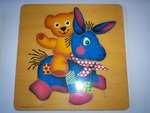 Teddy on Donkey Puzzle