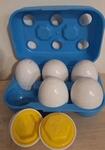 Rainbow Shape Sorter Eggs