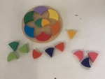 Wooden Mandala Puzzle 18 pieces