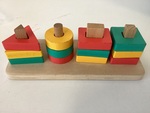 Wooden Shape Stacker