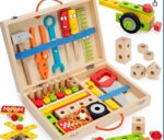 Wooden Tools Box Set 