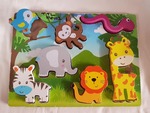 Chunky Jungle Animals Puzzle