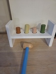 Wooden Hammer Bench Toy