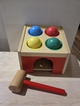 Wooden Hammer Pound Cube