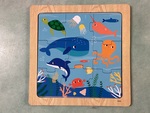 Wooden Under the Sea Puzzle