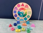 Wooden Clock Puzzle
