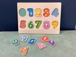 Wooden Number Puzzle 1-9