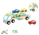 wooden car carry truck