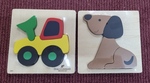 245: Mini Wood Puzzles 2 PK