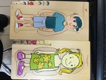 Girl and Boy Body Puzzle