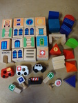 Small City Wooden Block Set