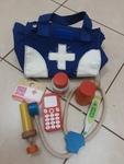 Wooden Medical Kit