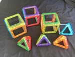 Crystal Mega Mag Polydron