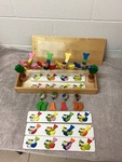 Happy Birds Magnetic Matching Game