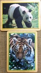 Tiger and Panda Puzzle Set