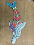 Aboriginal Dolphin Floor Puzzle