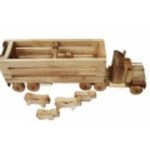 Wooden Cattle Truck