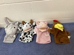 Farm Animal Puppet Set