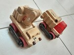 Magnetic Fire Truck & Dumptruck