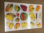 Wooden Fruit Puzzle