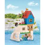 Sylvanian Secret Island Playhouse with Seaside friends