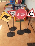 Road sign set
