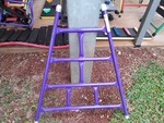 Purple Lattice Climbing Frame 