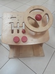 Wooden Steering Wheel 