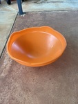 Orange Rocking Dish
