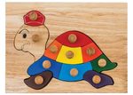 Turtle Wooden Knob Puzzle