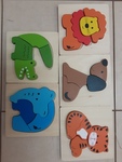 Five Animal Puzzles