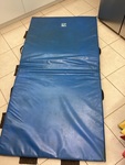 Blue gym mat