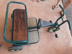 TRIKE WITH DOUBLE BENCH ON BACK