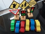 Wooden Car Set