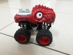 Red Dinosaur Monster Truck