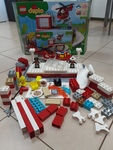 Duplo Fire Station and Helicoper