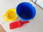 Bucket, Spade, Sieve