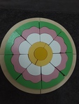 Wooden Flower Puzzle