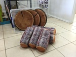 Wood Cushions Set