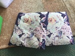 Blue Flower Pillows