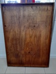 Wooden Tray on Wheels