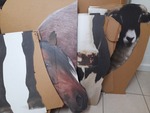 Giant Cardboard Farm Animals