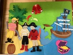 Pirate felt story 