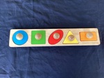 Shapes and colours puzzle