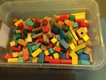 Wooden blocks