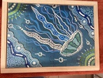 Aboriginal jelly fish puzzle 