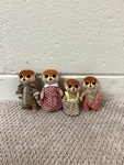 Sylvanian Meerkat Family