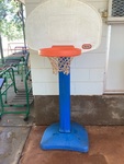 Large basketball hoop